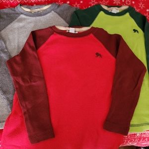 BUNDLE Thermal Longsleeves for Boys size 6-7